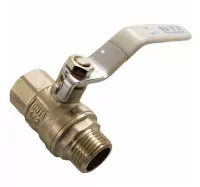 Кран шаровой STI ½"ВР x ½"НР рычаг