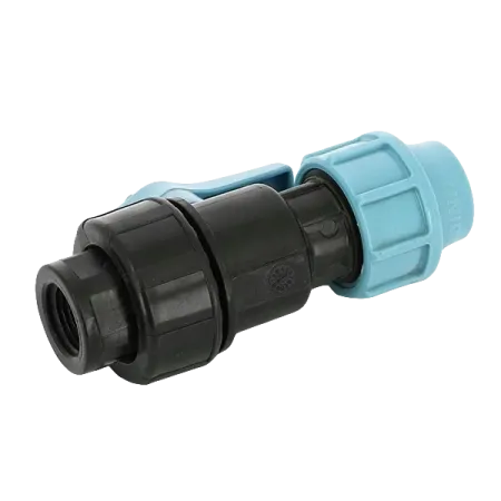 Кран шаровый компрессионный Unidelta 32 х 1" с внутренней резьбой